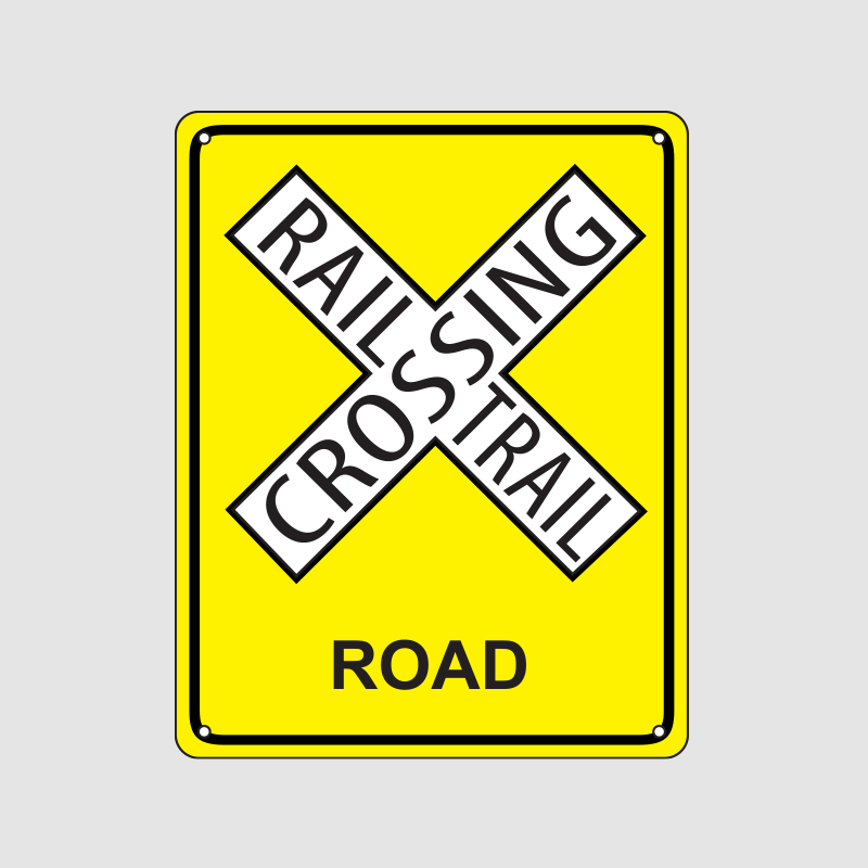 RAILTRAIL CROSSING - ROAD | SignsBC